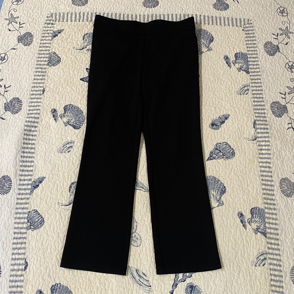 89th + Madison Black Straight Leg Trousers. Size PS: Petite Small.